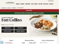 Website Screenshot Carrabba's Italian Grill