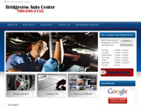 Bridgeview Auto Center website screenshot