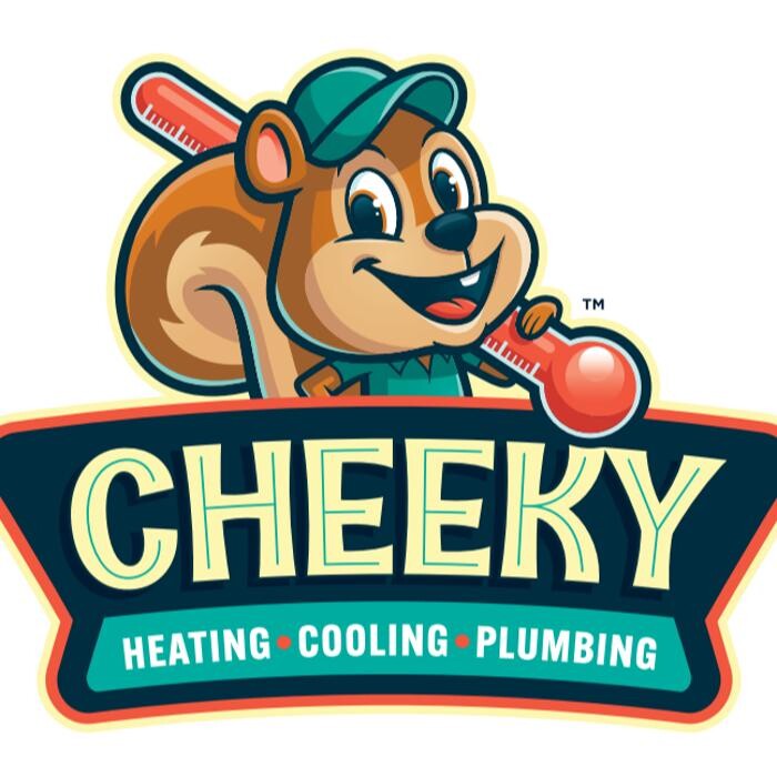 Cheeky Heating, Cooling, & Plumbing Logo