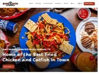 Website Screenshot River Smith's Chicken & Catfish