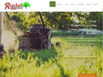 Website Screenshot Riedel  Garden Center
