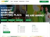 Website Screenshot Subway