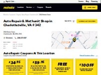 Website Screenshot Meineke Car Care Center