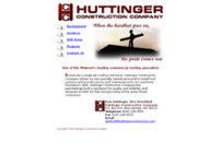 Huttinger Construction Co website screenshot
