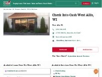 Website Screenshot Check Into Cash