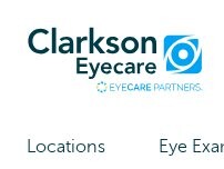 Website Screenshot Clarkson Eyecare