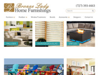 Bronze Lady Home Furnishings Inc. website screenshot