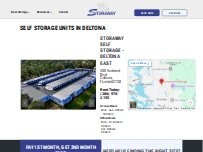 Website Screenshot Storaway Self Storage
