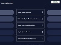 Website Screenshot AAA Septic