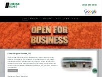 Website Screenshot Greene Glass LLC