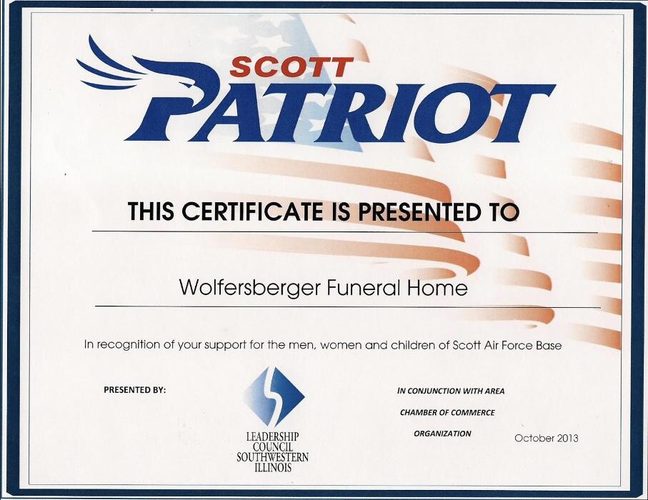 Images Wolfersberger Funeral Home