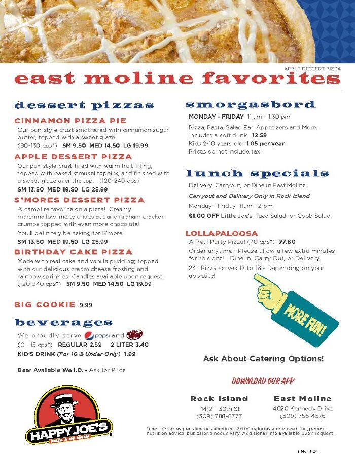 Images Happy Joe's Pizza - East Moline
