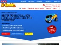 Website Screenshot Air Specialty