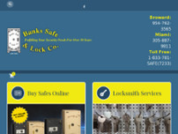 Banks Safe And Lock Co website screenshot