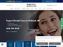 Website Screenshot David L .Renzema, DDS