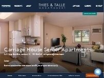 Website Screenshot Carriage House Apartments