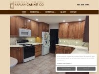 Website Screenshot Kaplan Cabinet Co