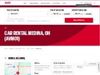 Website Avis Car Rental