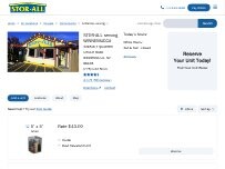 Website Screenshot Stor-All Winnemucca