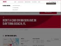Website Screenshot Avis Car Rental