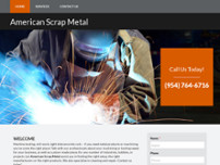 American Scrap Metal website screenshot