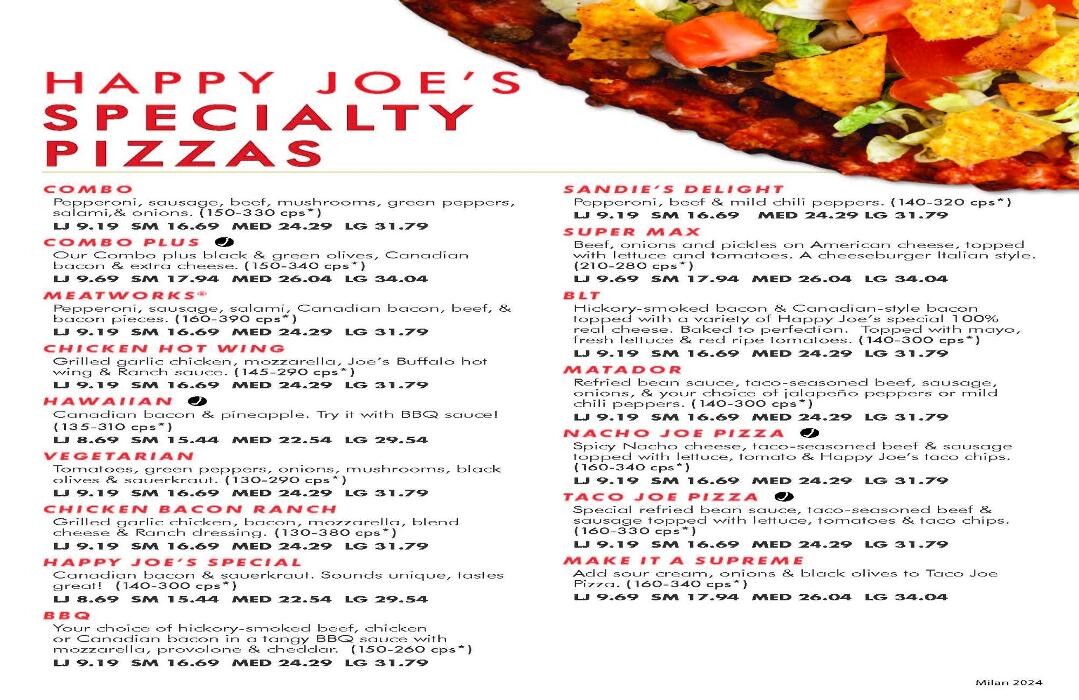 Images Happy Joe's PIZZAGRILLE - Milan