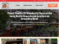 Website Screenshot Jerry Smith Pumpkin Farm