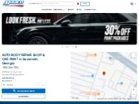 Website Screenshot Maaco Auto Body Shop & Painting