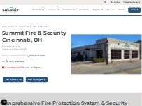 Website Screenshot Summit Fire & Security