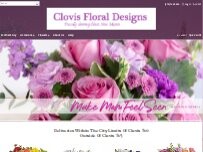 Website Screenshot Clovis Floral Designs