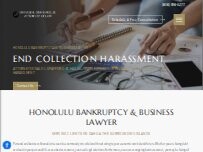 Website Screenshot Donald L. Spafford, Jr., Attorney at Law