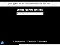 Website Screenshot Rusnak Volvo Cars