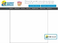 Website Screenshot Sunny Smiles Dentistry