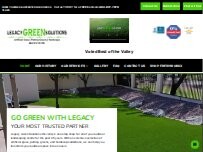 Website Screenshot Legacy Green Solutions