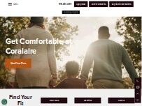 Website Screenshot Coralaire Apartments