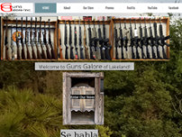 Guns Galore, Inc. website screenshot