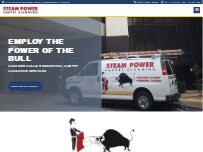 Website Screenshot Steam Power