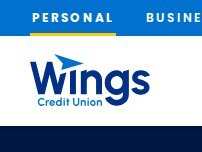 Website Screenshot Wings Credit Union