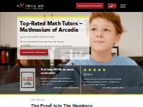 Website Screenshot Mathnasium