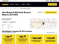 Website Screenshot Meineke Car Care Center