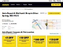 Website Screenshot Meineke Car Care Center