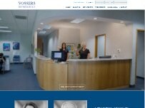Website Screenshot Vossers Orthodontics