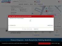 Website Screenshot Maaco Auto Body Shop & Painting