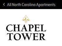 Website Screenshot Chapel Tower Apartments