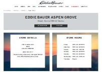 Website Screenshot Eddie Bauer