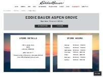Website Screenshot Eddie Bauer