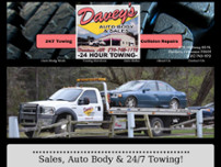 Screenshot for http://www.daveysautobody.com/