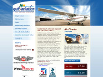 Gulf Aviation website screenshot