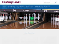 Screenshot for http://www.centurylanes.com/