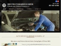 Website Screenshot Jerry Proctors Service Center